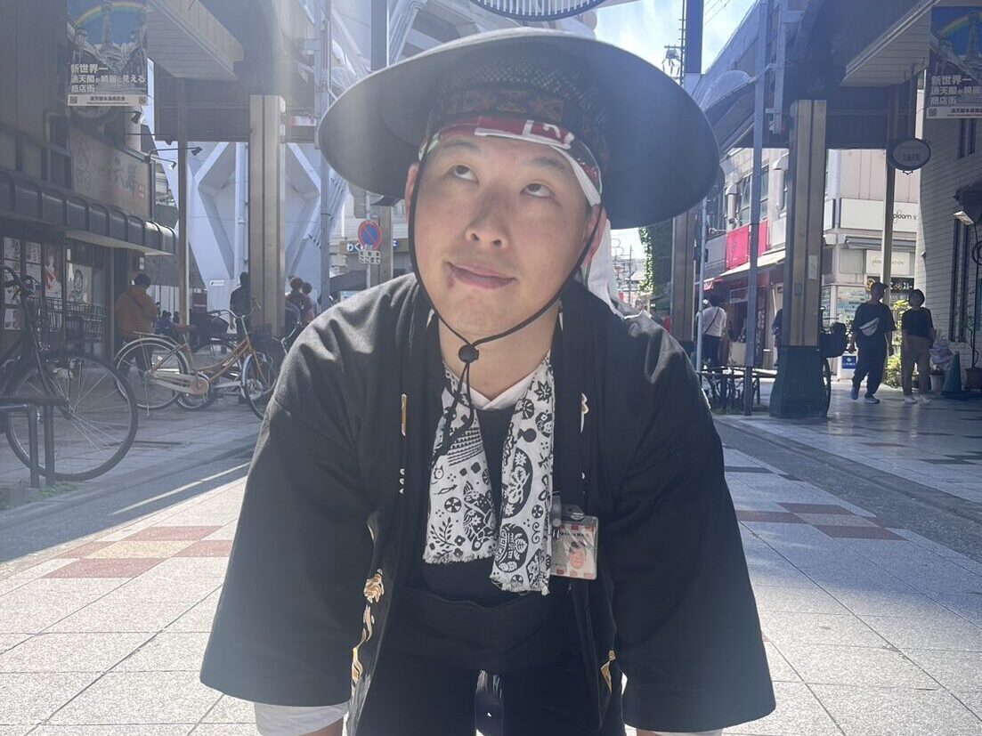 俥天力の俥夫として働いている伊東福将さん